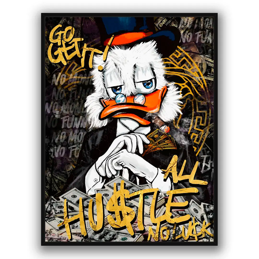 All Hustle Scrooge | Plakat