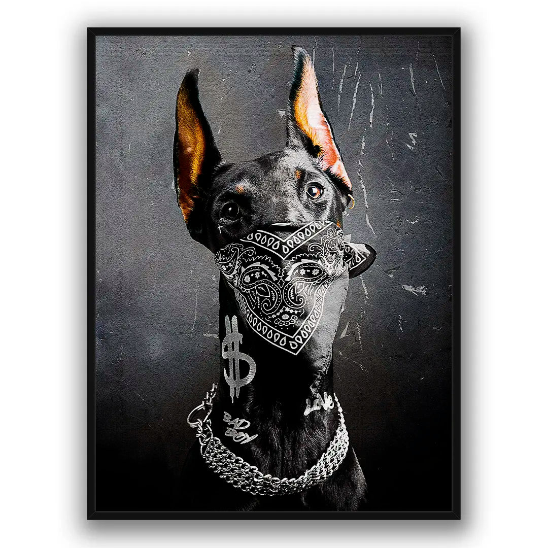 Doberman Bad Boy | Plakat