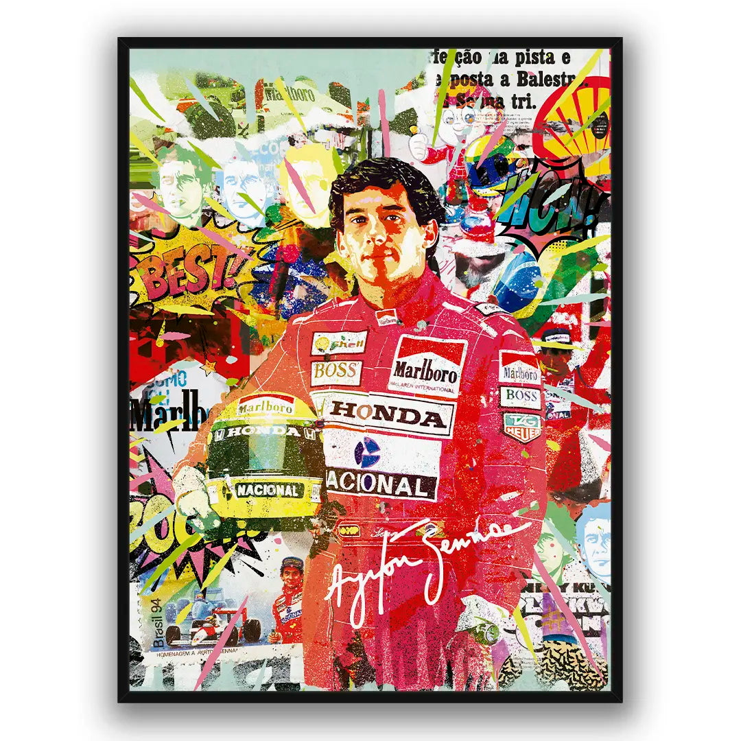 Ayrton Senna 2.0 | Plakat