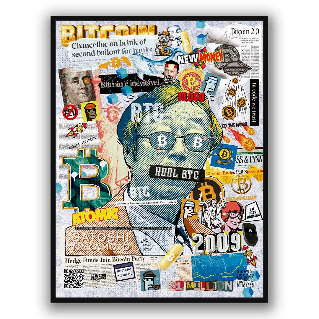 Bitcoin Satoshi | Plakat