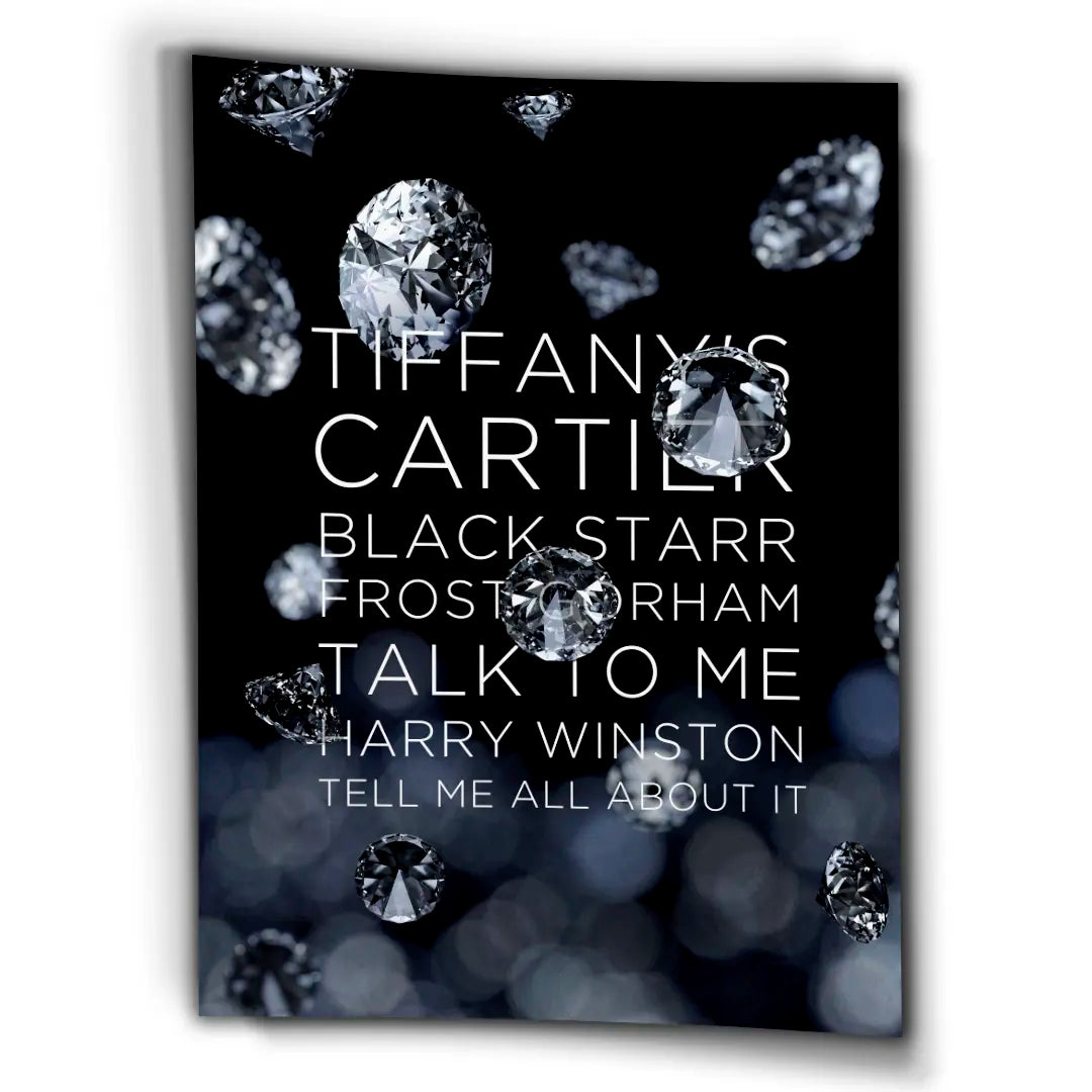 Diamonds Best Friend | Plakat