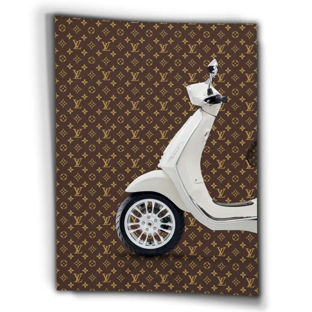 Vespa Louis Vuitton Przód | Plakat