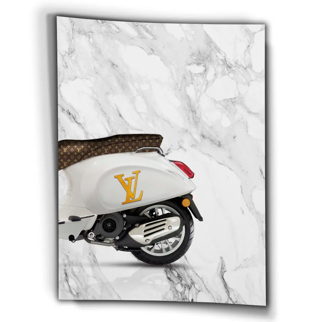 Vespa Louis Vuitton Tył | Plakat