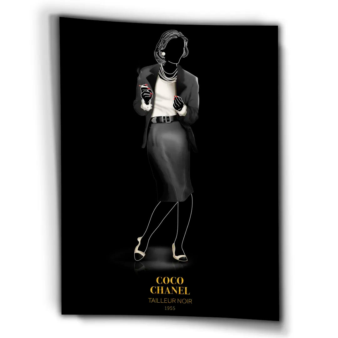 Coco Chanel Ikoniczna Sukienka | Plakat