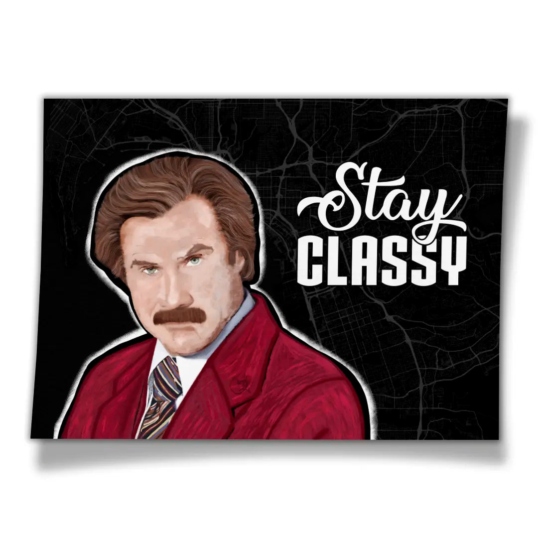 Ron Burgundy | Plakat