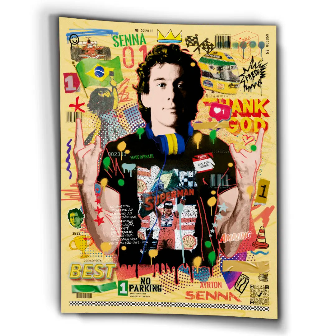 Ayrton Senna | Plakat
