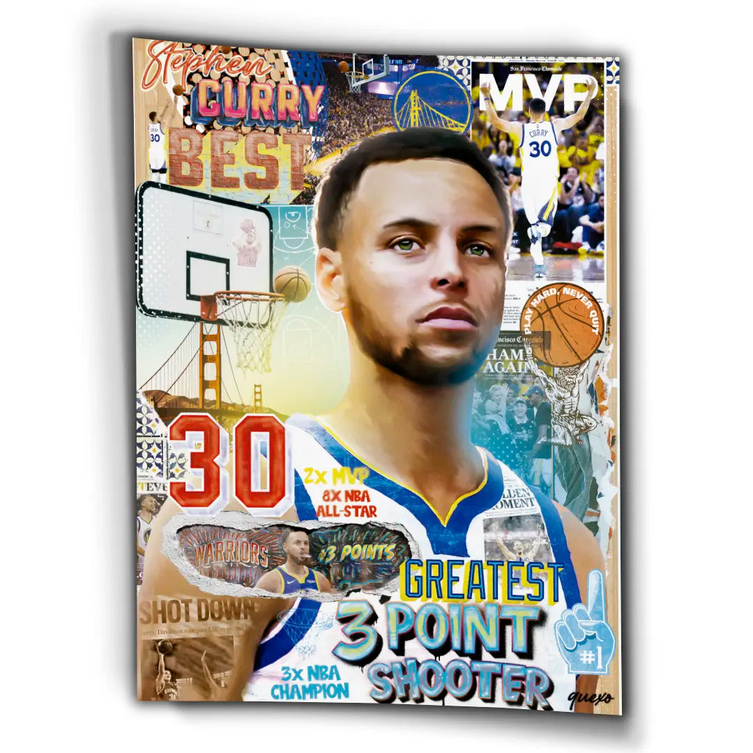Curry NBA | Plakat