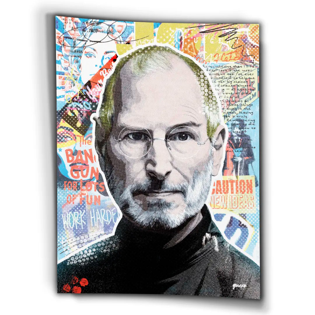 Steve Jobs: Work Harder | Plakat