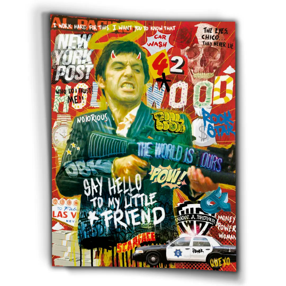 Scarface: Say Hello To My Little Friend | Plakat