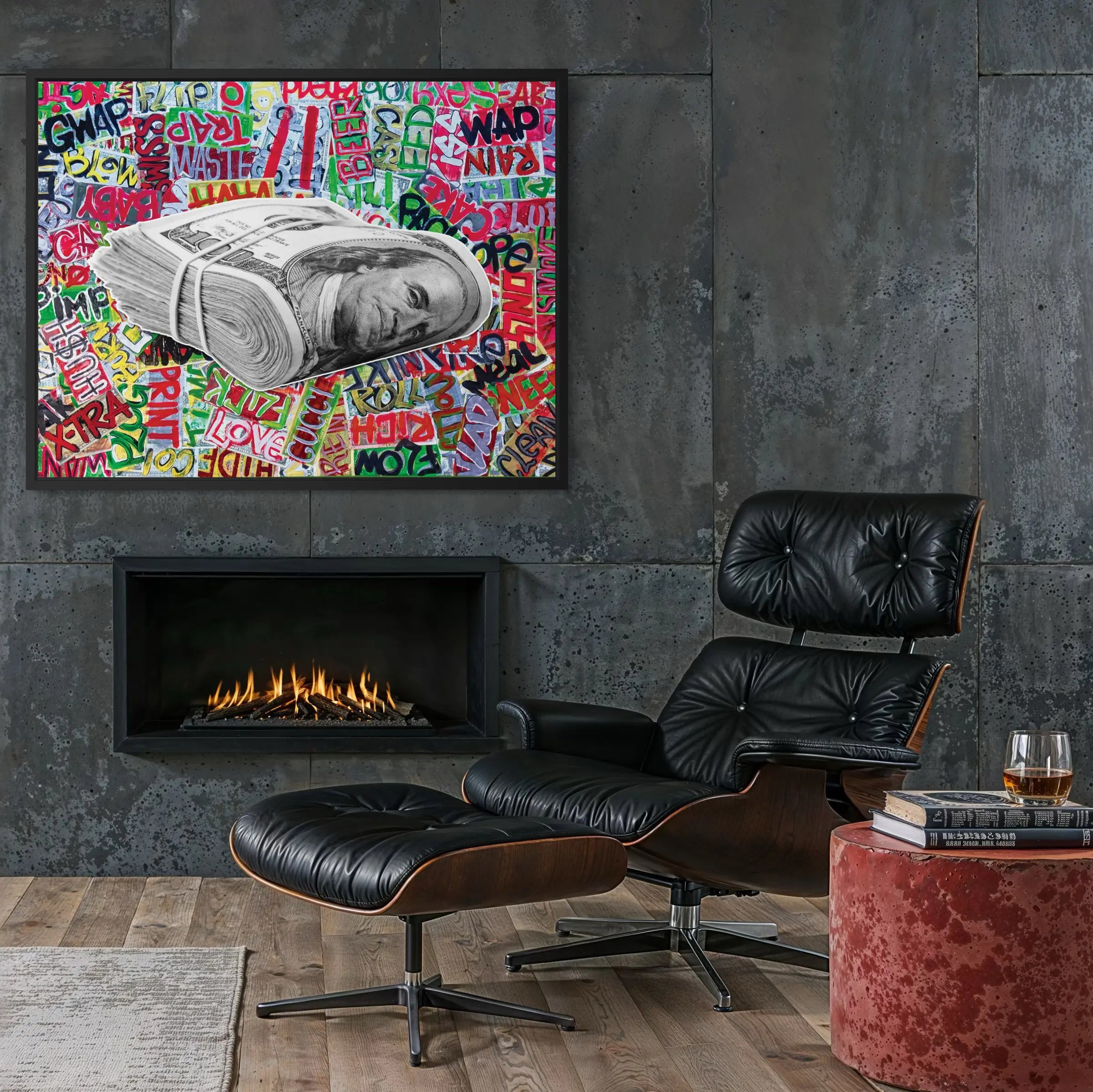 Folded Money | Obraz