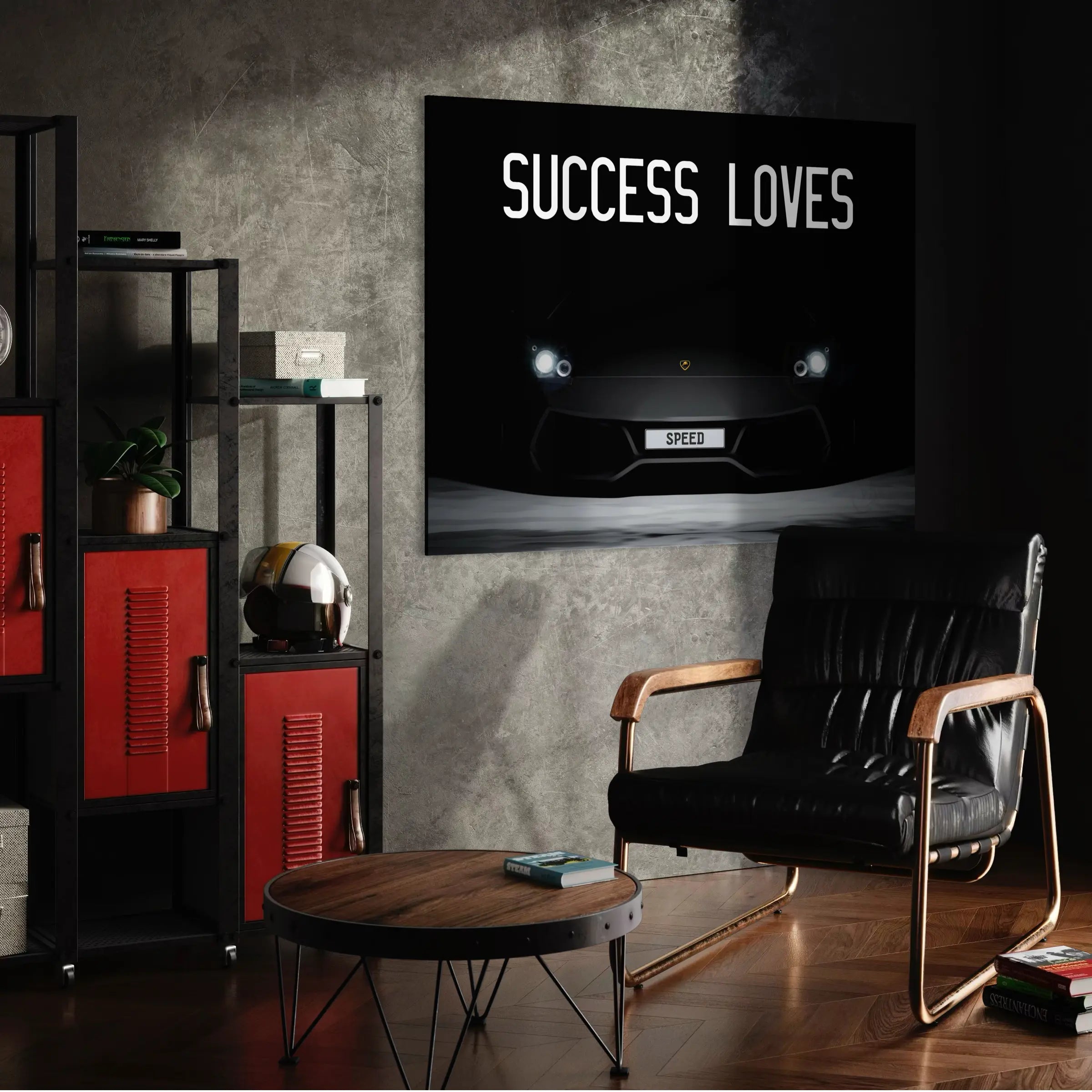 Success Loves Speed | Plakat