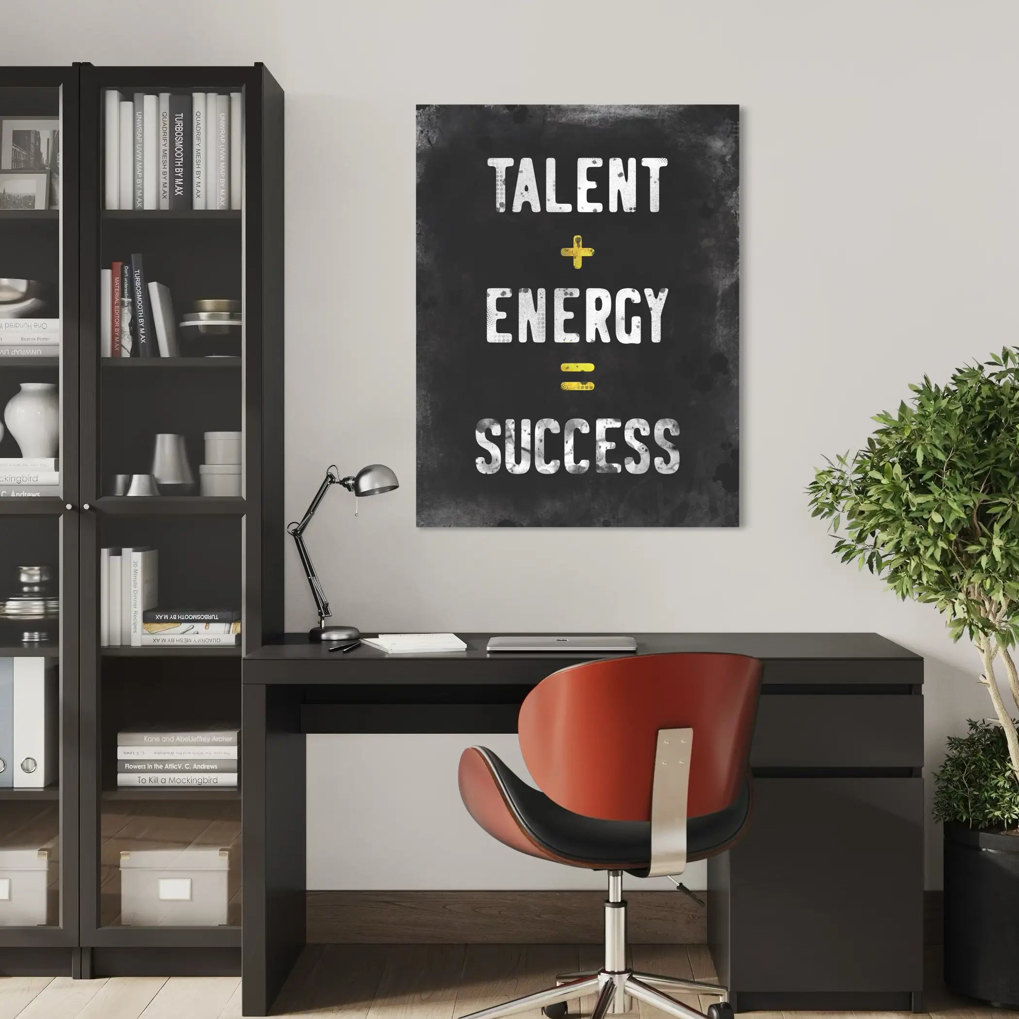 Talent + Energy = Success | Plakat