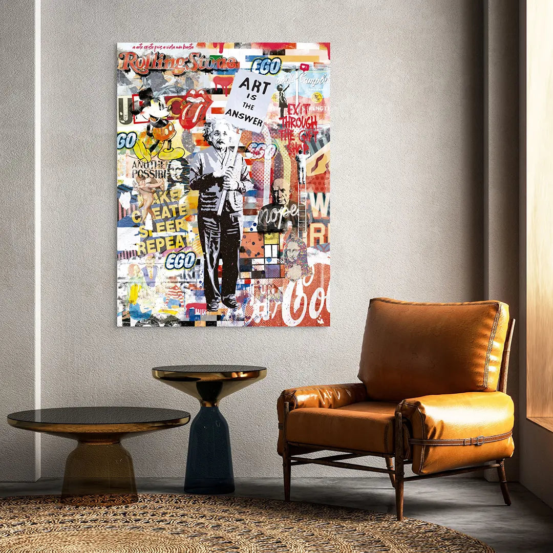 Art Is The Answer 2.0 | Obraz