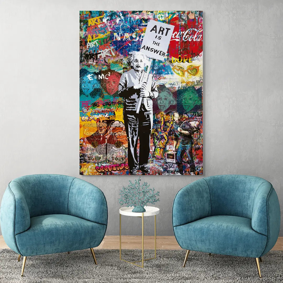 Art Is The Answer | Plakat