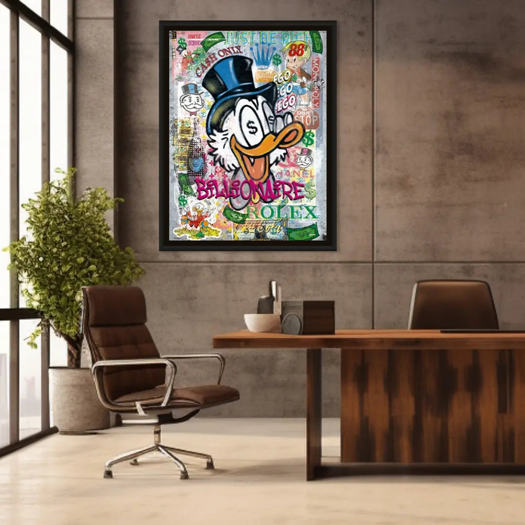 Billionaire Scrooge | Obraz