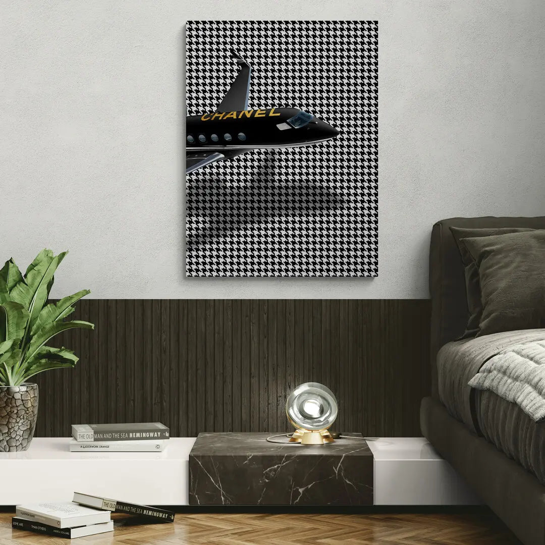 Chanel Prywatny Odrzutowiec | Plakat