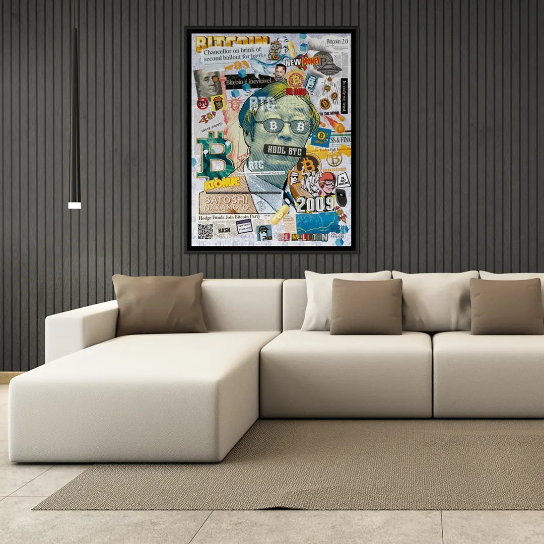 Bitcoin Satoshi | Plakat