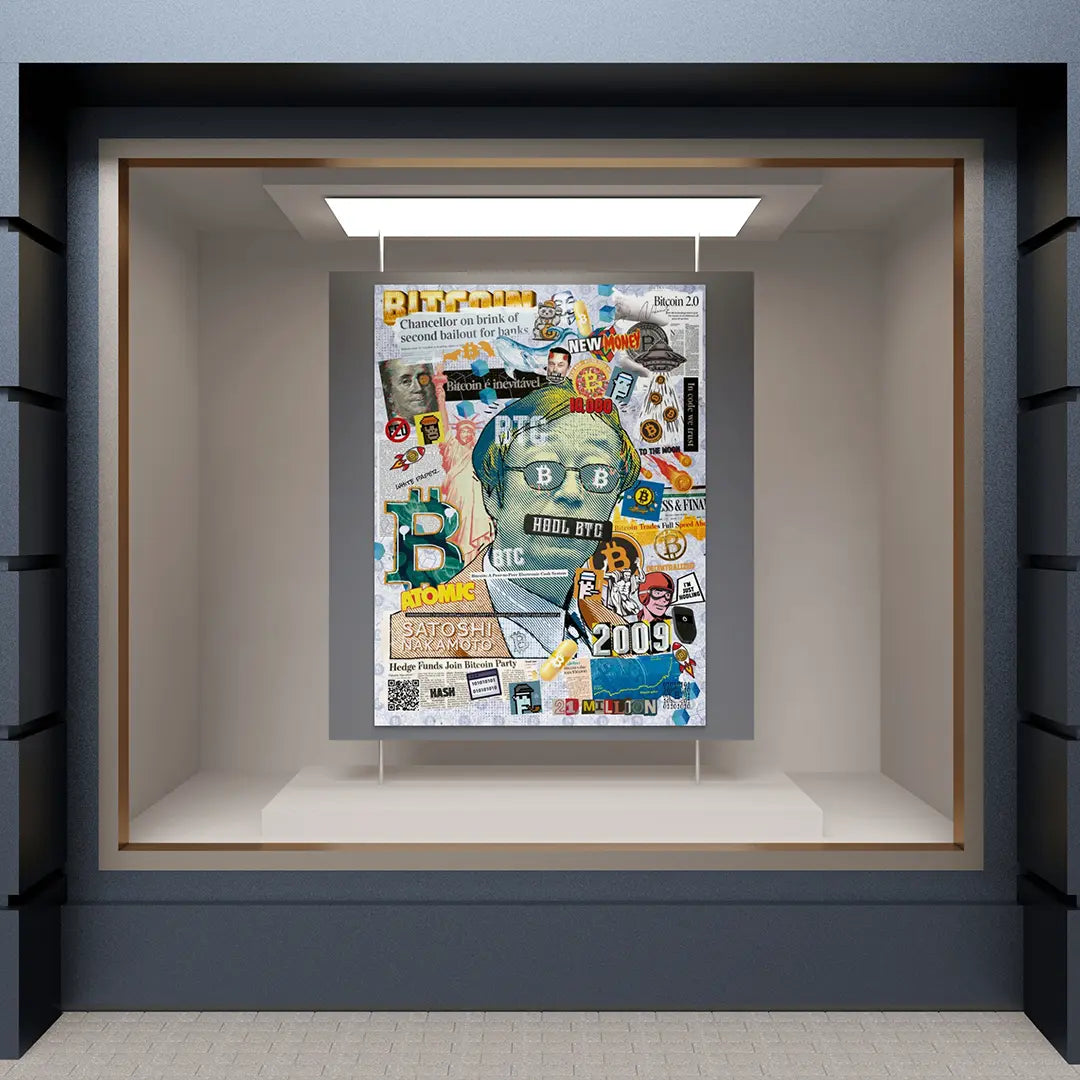 Bitcoin Satoshi | Plakat