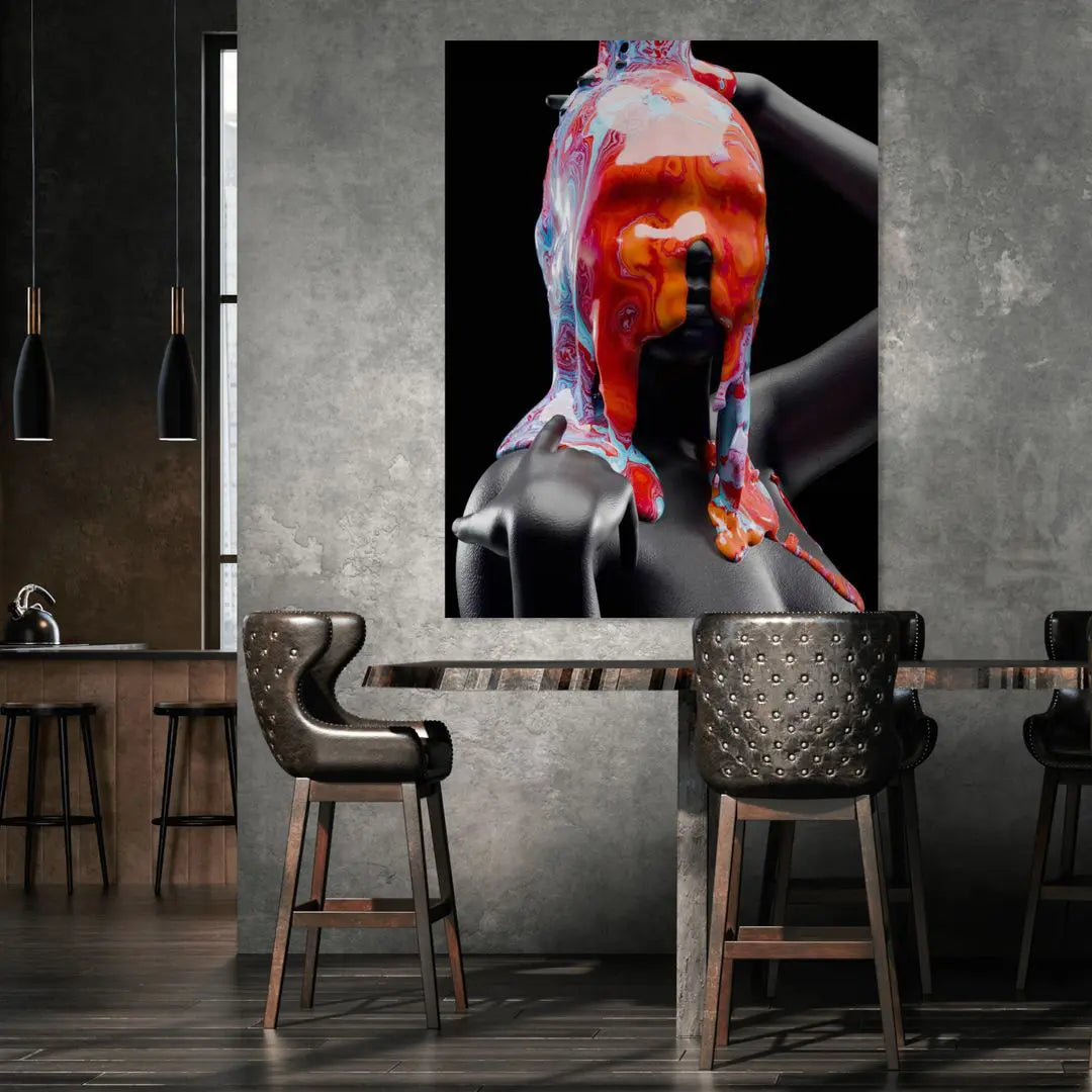 Chromatic Cascade | Obraz