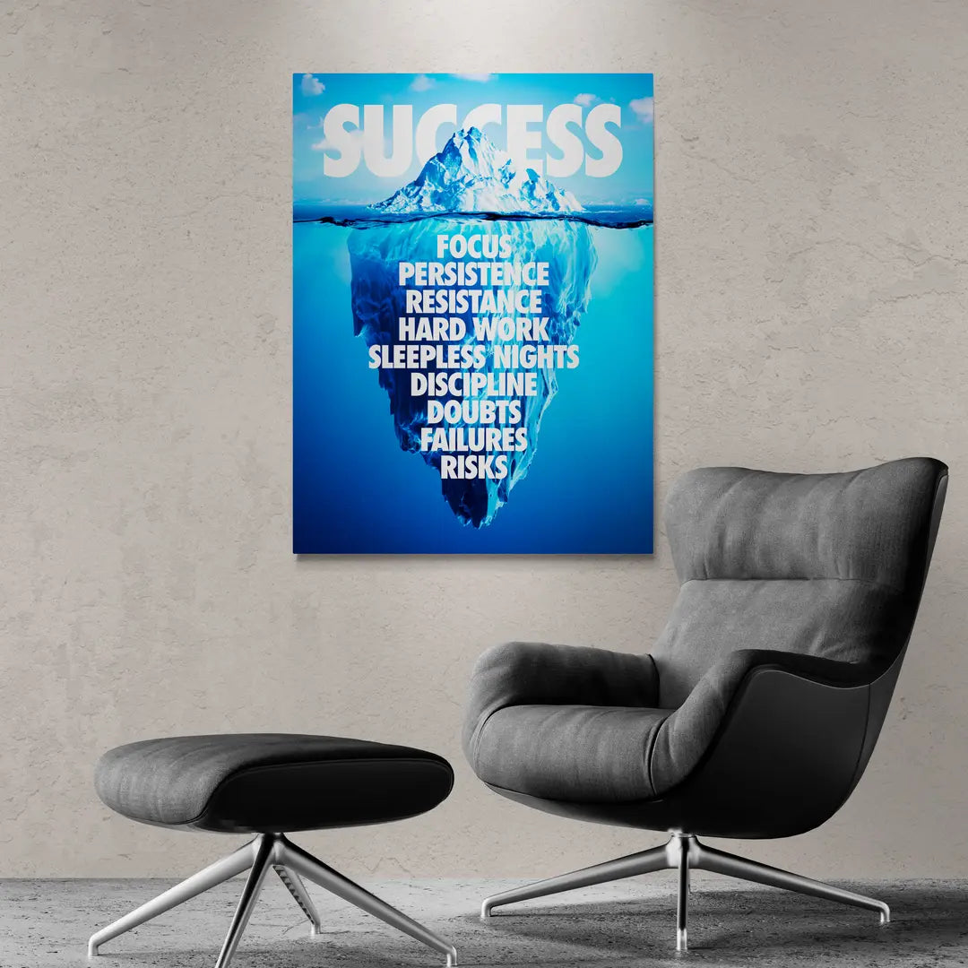 Success Iceberg | Plakat