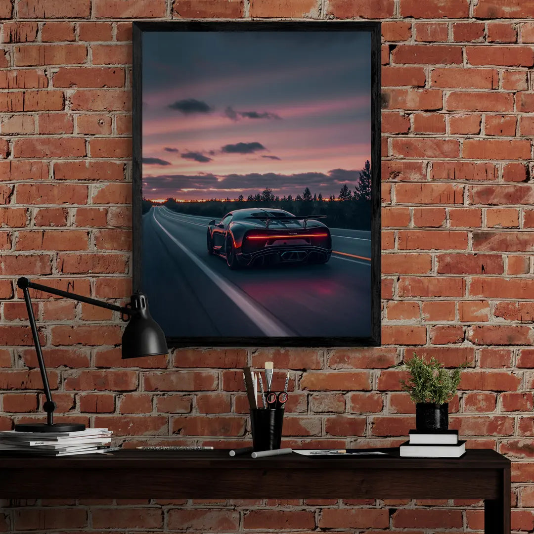 Bugatti Chiron | Plakat