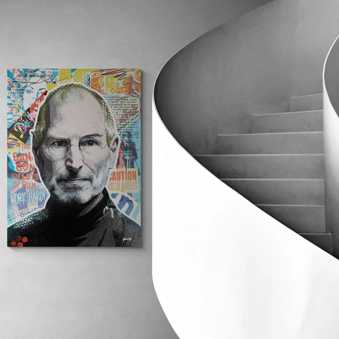 Steve Jobs: Work Harder | Plakat