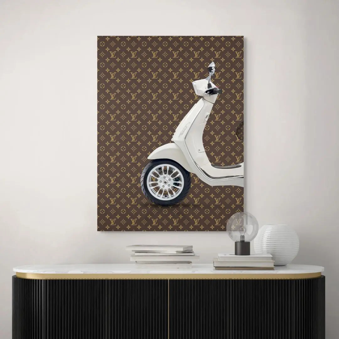 Vespa Louis Vuitton Przód | Plakat