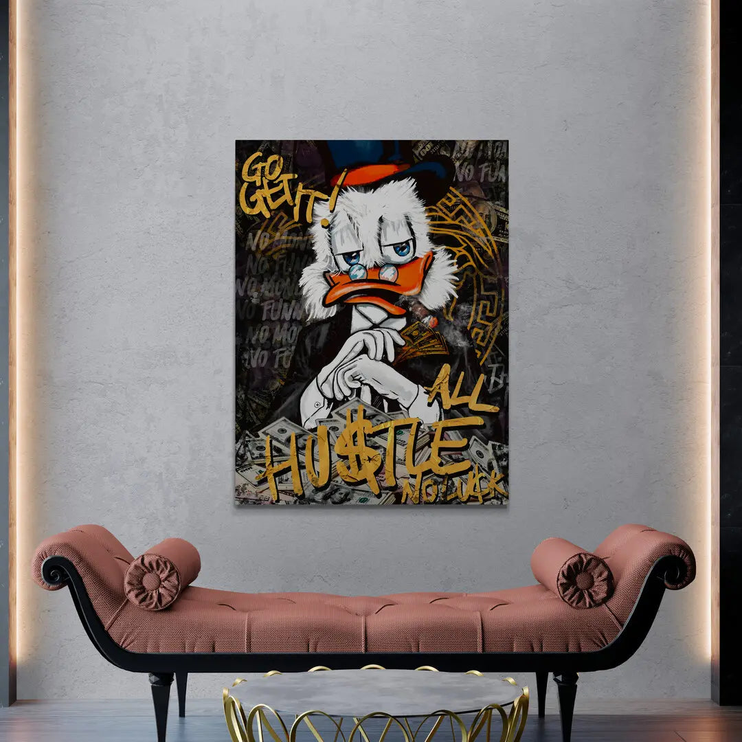 All Hustle Scrooge | Plakat