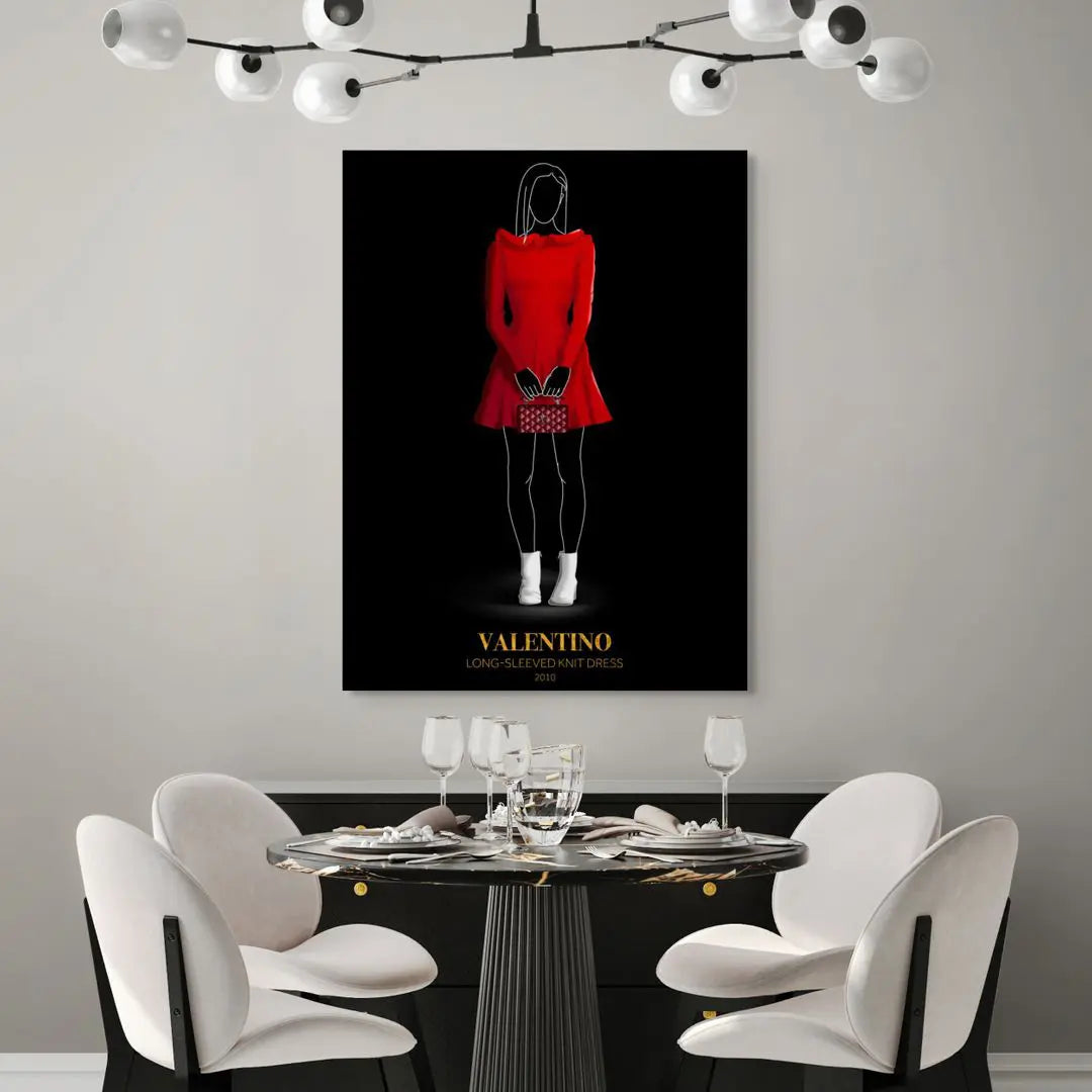 Valentino Ikoniczna Sukienka | Plakat