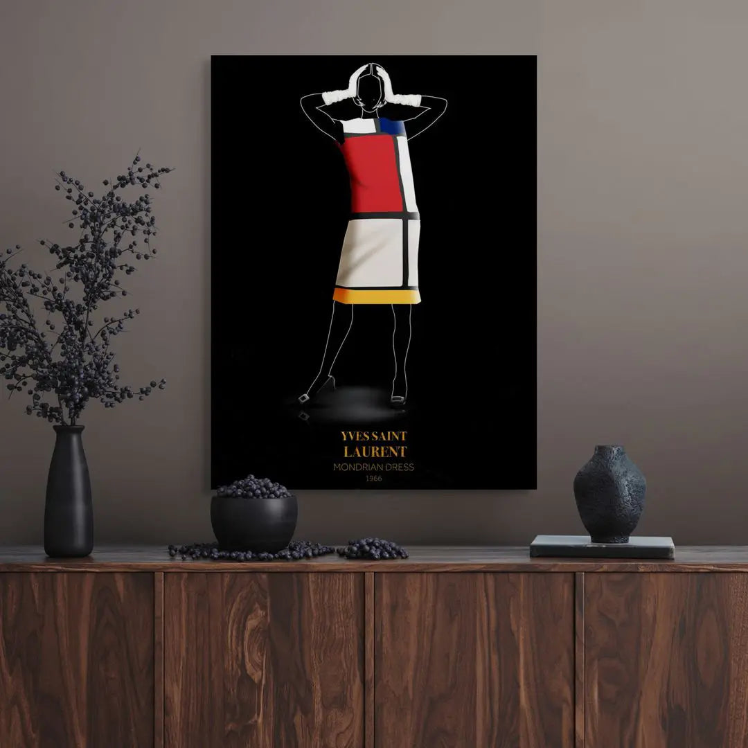 YSL Ikoniczna Sukienka | Plakat