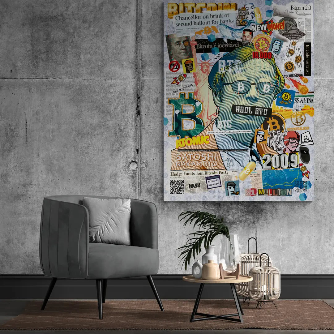 Bitcoin Satoshi | Plakat