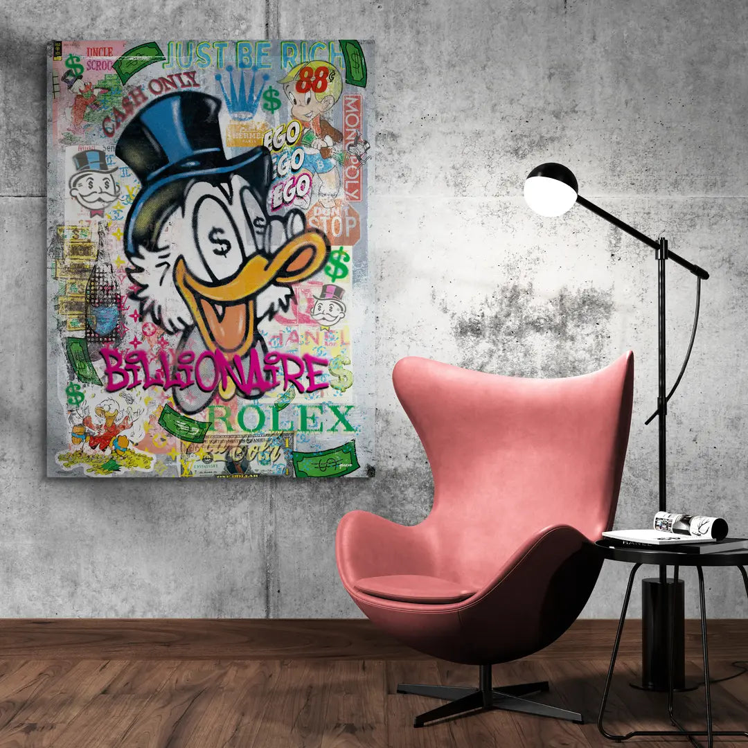 Billionaire Scrooge | Obraz