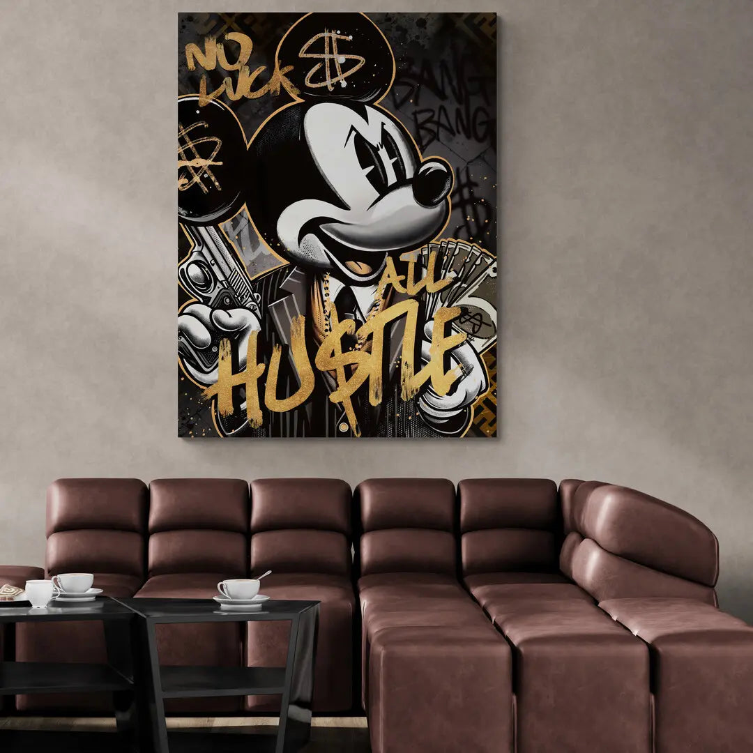 All Hustle Mickey | Plakat