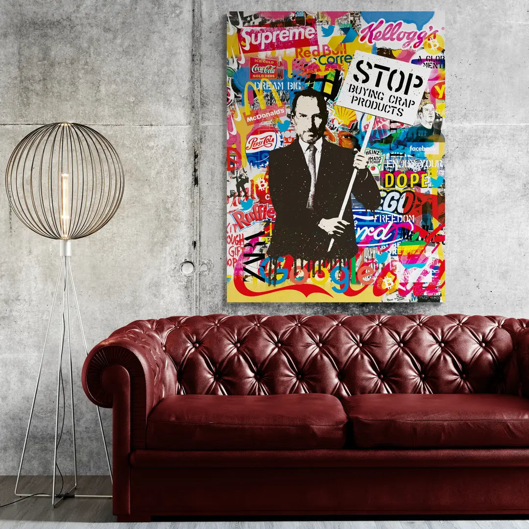 Steve Jobs: Stop Buying Crap Products | Obraz