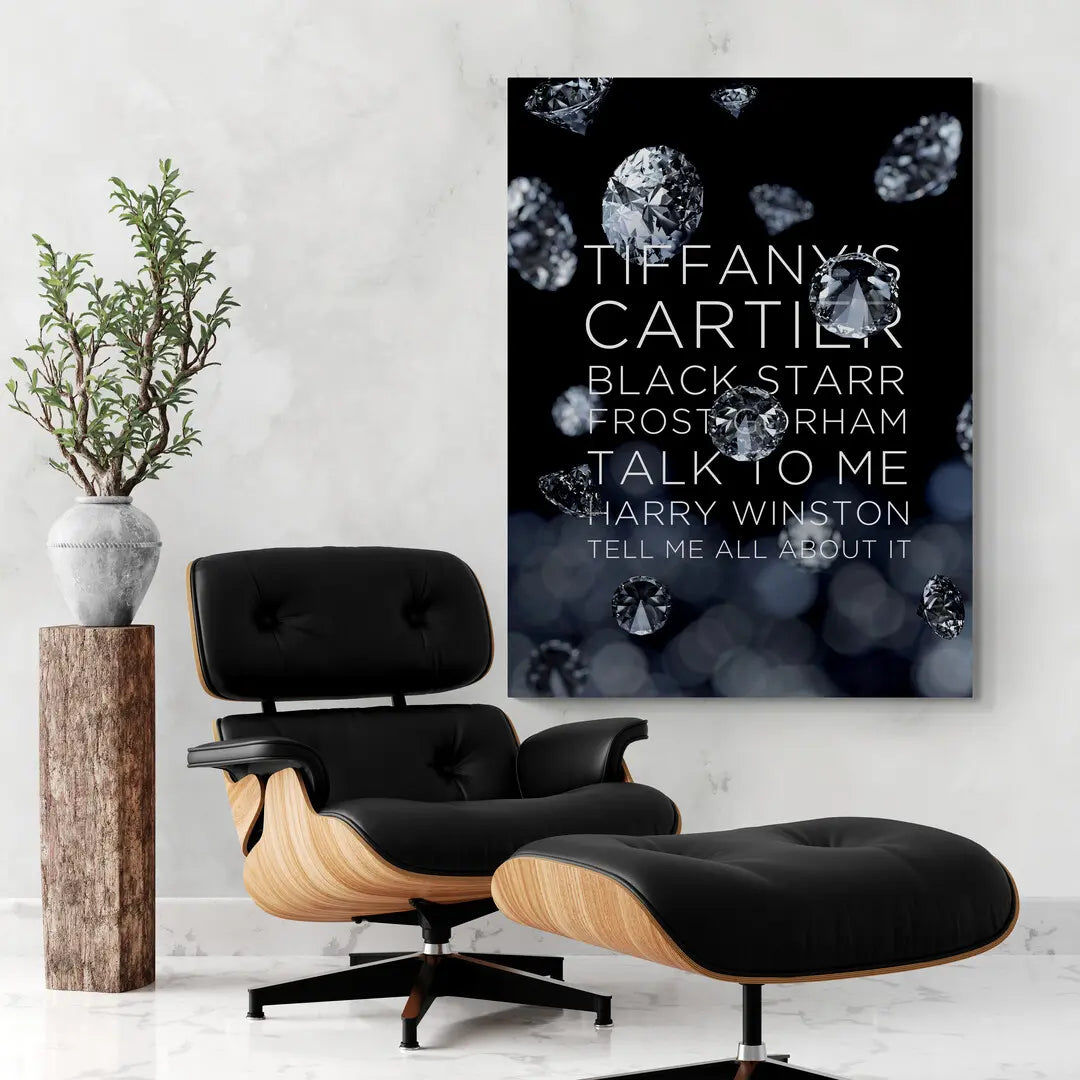 Diamonds Best Friend | Plakat