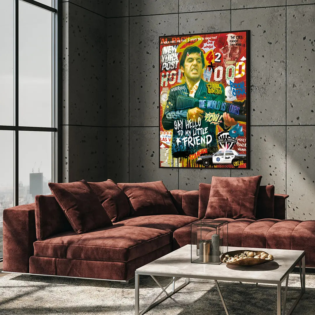 Scarface: Say Hello To My Little Friend | Plakat